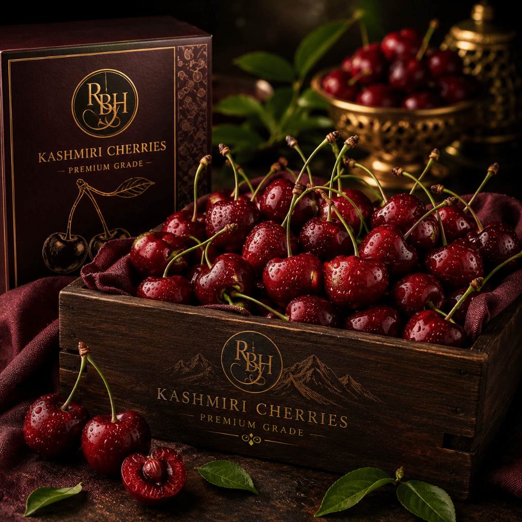 Fresh cherries for premium retail and export