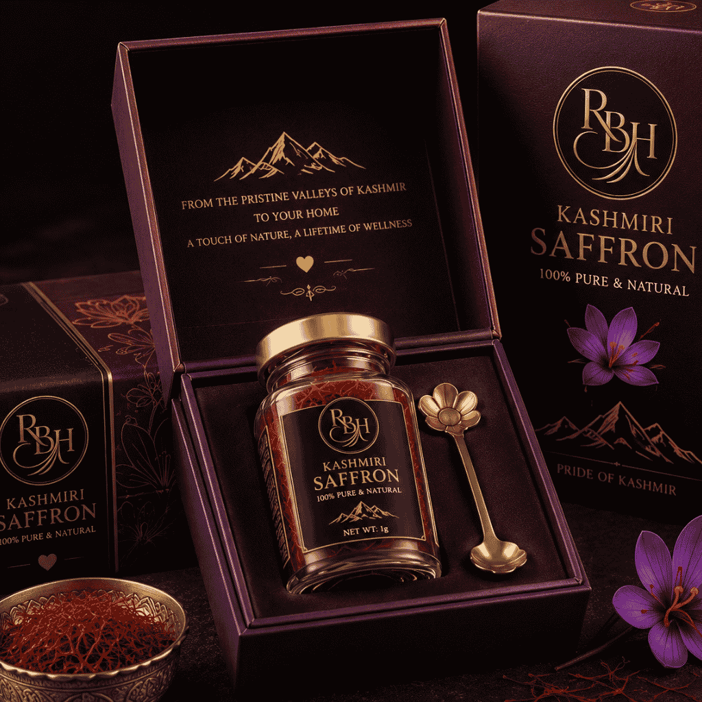 Kashmiri saffron threads